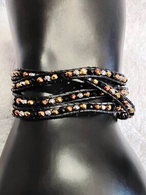 BNWOT 3/$25 Florence Scovel 36" Hermes Wrap Bracelet Fashion Jewelry!!